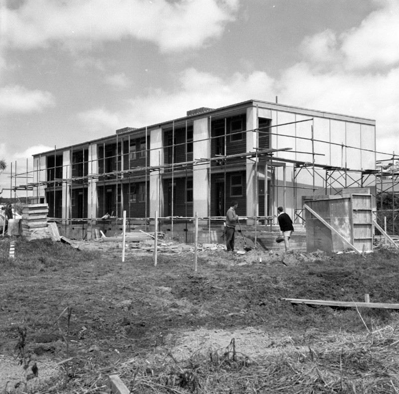 c. Front   side views A block