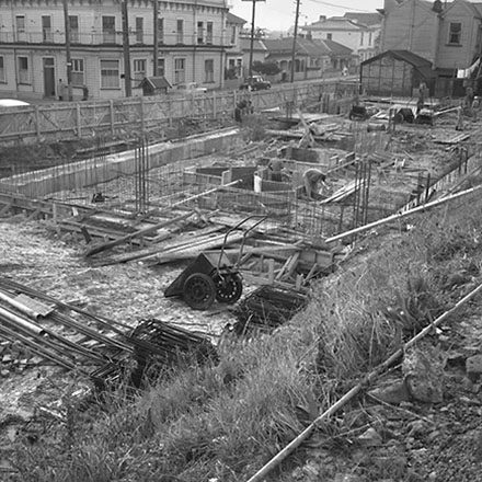 d. Job 2004, Construction of Retaining Wall &amp; Crane Frame, Webb Street Job 2017, Erection of Workshop &amp; Store, Webb Street