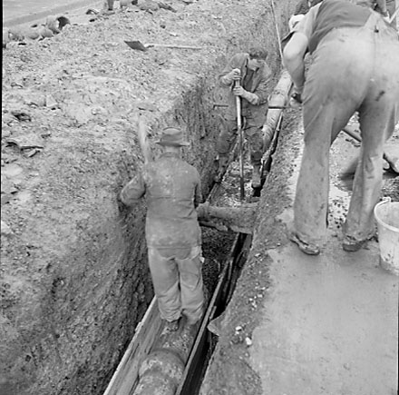 a. Views of residential property affected by subsidence