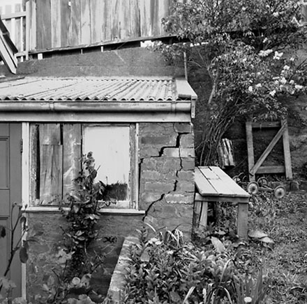 a. Effects of subsidence on a brick building