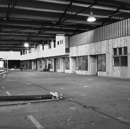 a. Airport Terminal under Construction - interior