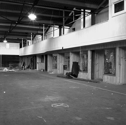 b. Airport Terminal under Construction - interior