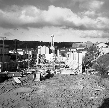 b. Contract No. 2004, Construction of Retaining Wall &amp; Crane Frame, Webb Street