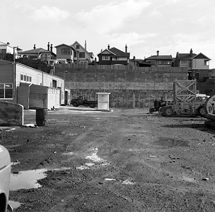 a. Construction of Retaining Wall &amp; Crane Frame, Webb Street