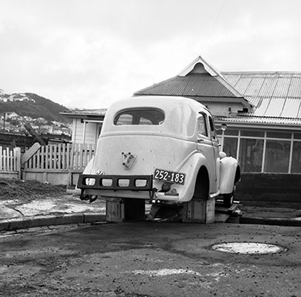 a. Abandoned car, Horner Street, Newtown