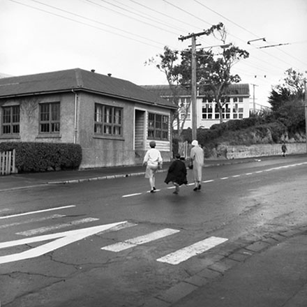 f. Streetscape, corner Karori Road, Fancourt Street and Hatton Street, Karori