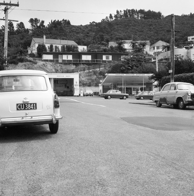 g. Intersection of Station and Burma Road, Dick Meade Motors and Onslow Service Station