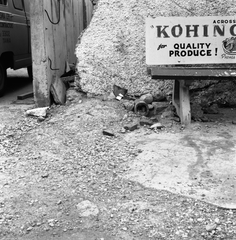 h. State of footpath, New Library, Main Rd, Karori