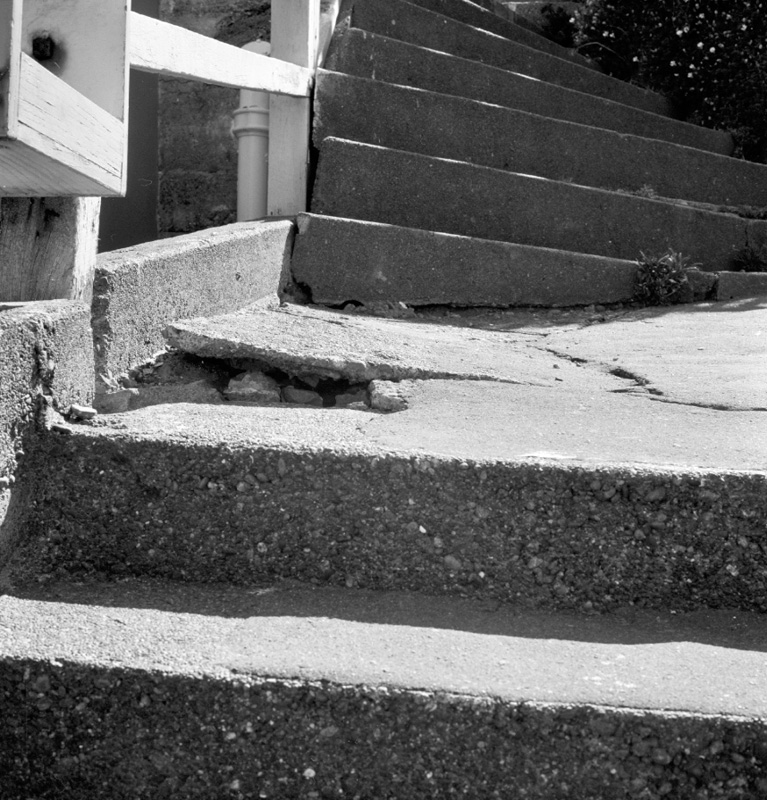 a. Steps to No 1 Pahia Street