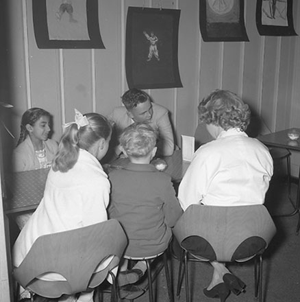 f. Traffic Department, Traffic Safety Week, Knights of the Road presentation