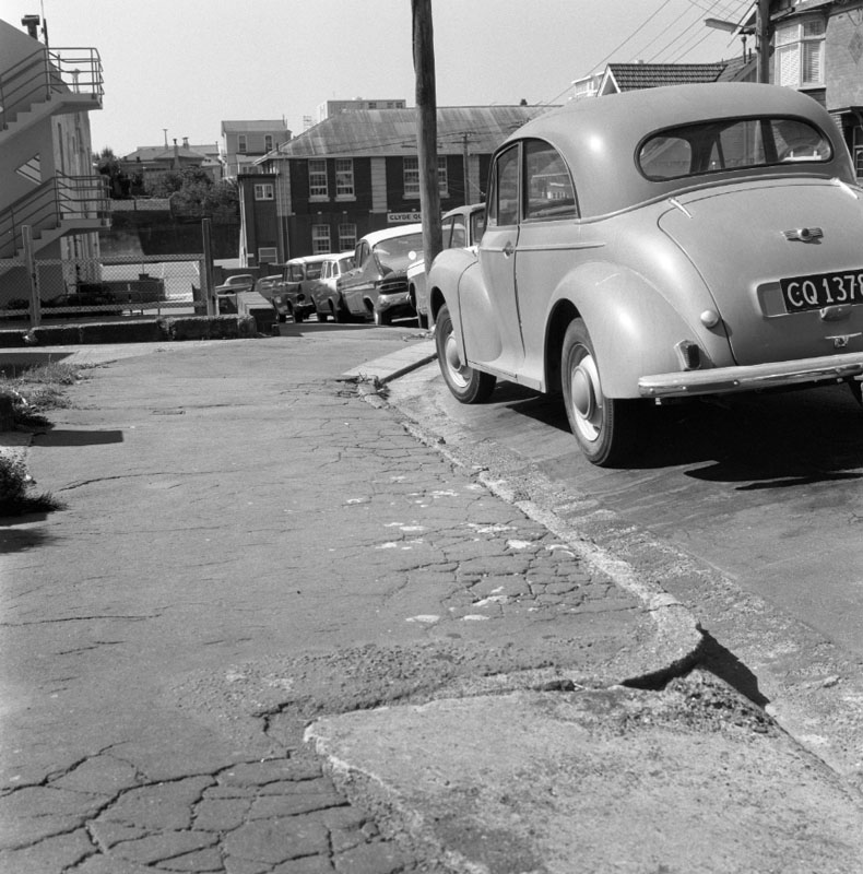 d. Elizabeth Street, looking east towards Town Belt