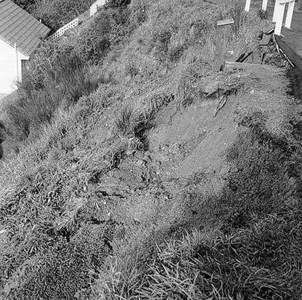 b. views of collapsed bank