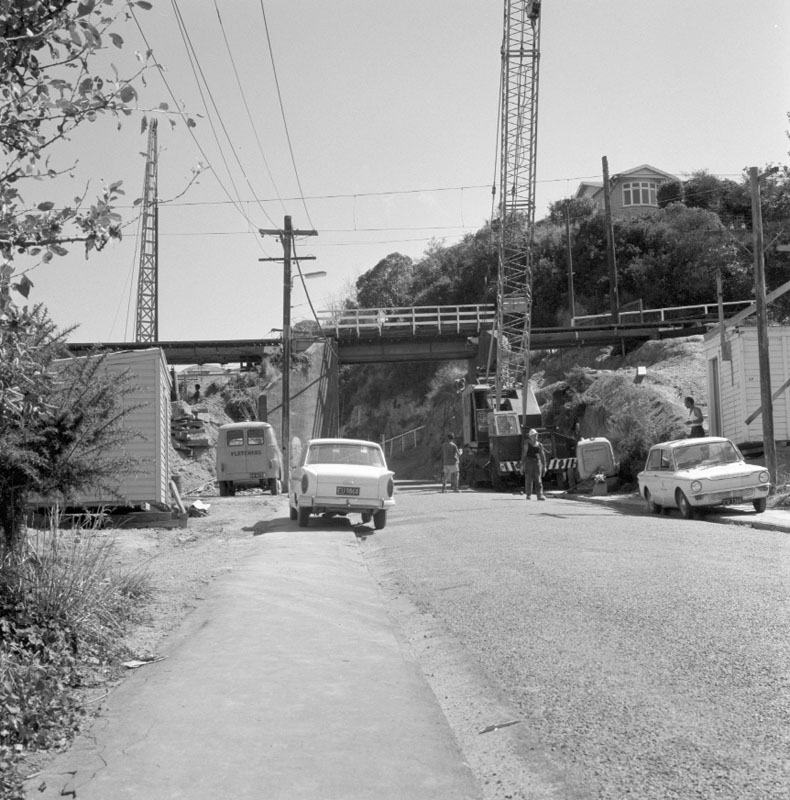 a. Railway bridge - Awarua Street Station