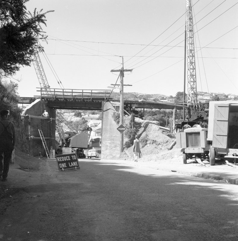 b. Railway bridge - Awarua Street Station