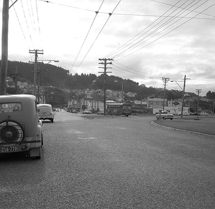 a. Streetscape, Rongotai Road and Kilbirnie Crescent Intersection, Kilbirnie