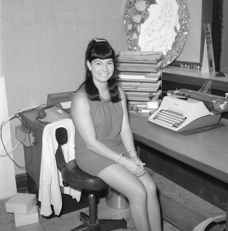 d. Woman from Town Clerk's Typist Pool