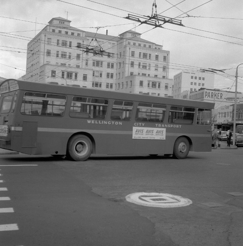 h. Buses with MO Building in background