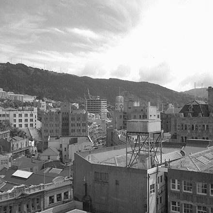 b. View from the D L I Building