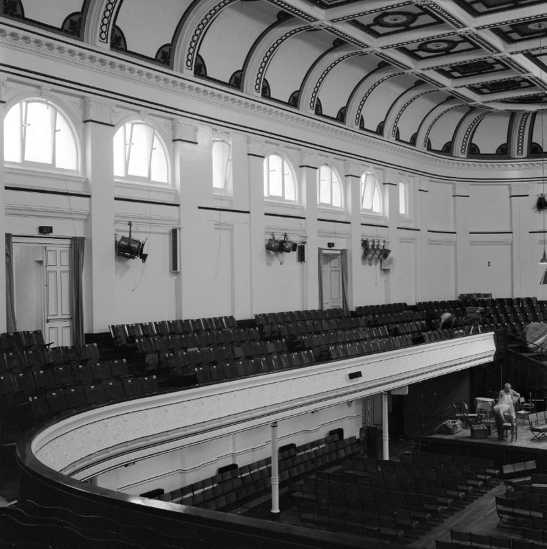 d. Position of NZBC lights in Town Hall