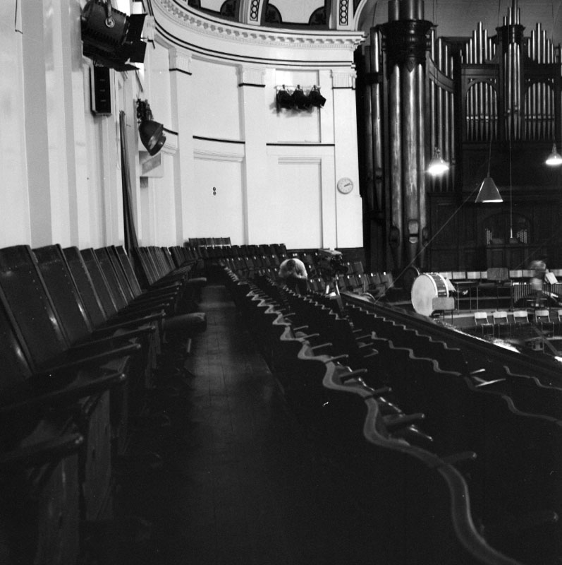 f. Position of NZBC lights in Town Hall