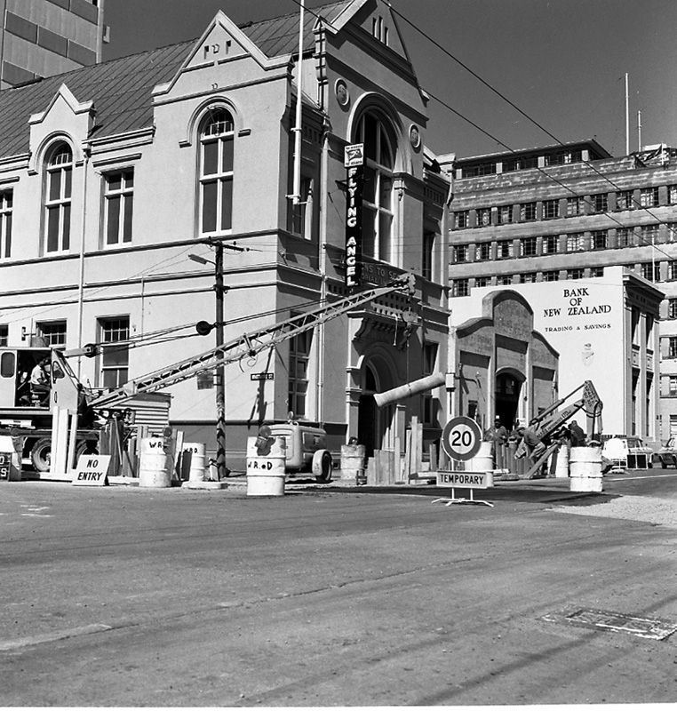 b. Drainage, Stout St