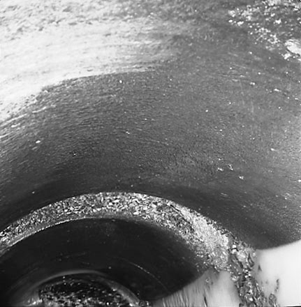 b. Broken Safety Bollard, Jervois Quay, views South and North from Bollard
