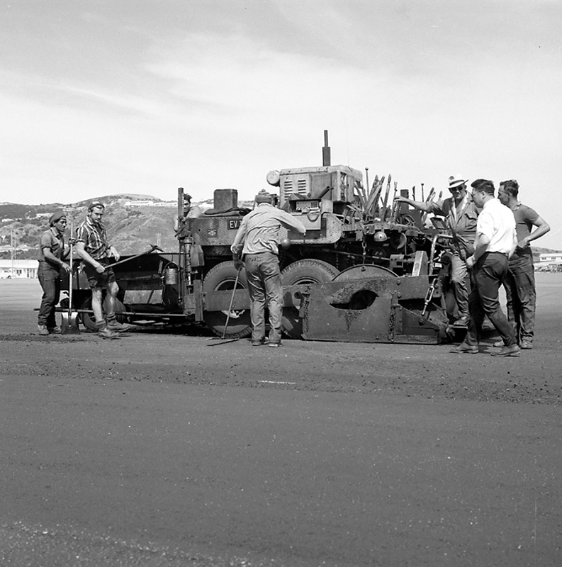 h. Paving machines and gang