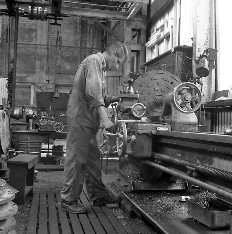 a. Lathe operator