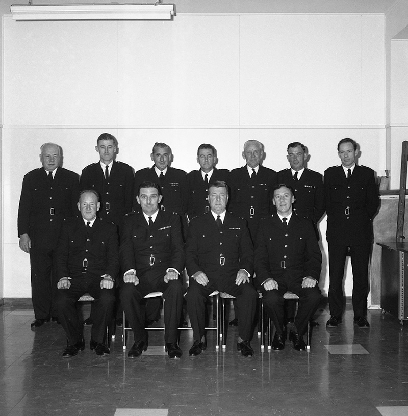 a. No 144 Mairangi Road, b. Senior Officers, Traffic House