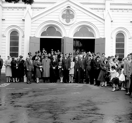b. Congregation, Wesleyan Church, Taranaki Street