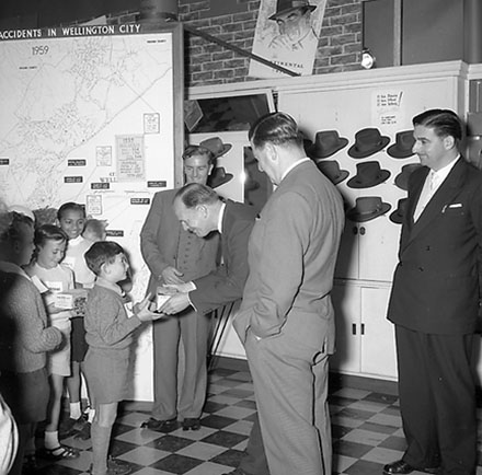 a. Road Safety Week, Traffic Department Hugh Wright Ltd, Willis Street