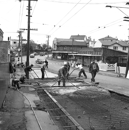 Streetscape/Street Repairs, Park Street, Thorndon