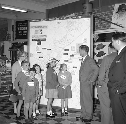 d. Road Safety Week, Traffic Department Hugh Wright Ltd, Willis Street
