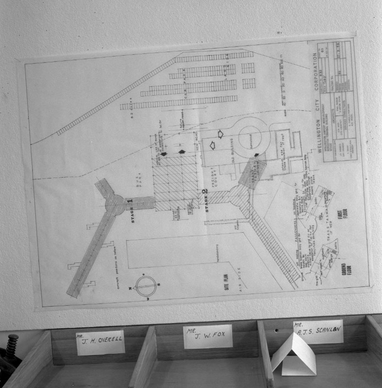b. Copies of plans - Wellington Airport Sketch Proposal Terminal Layout