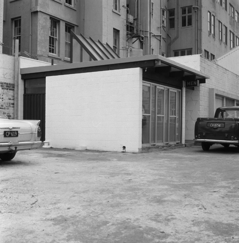 c. Brooklyn Library [rear view?]