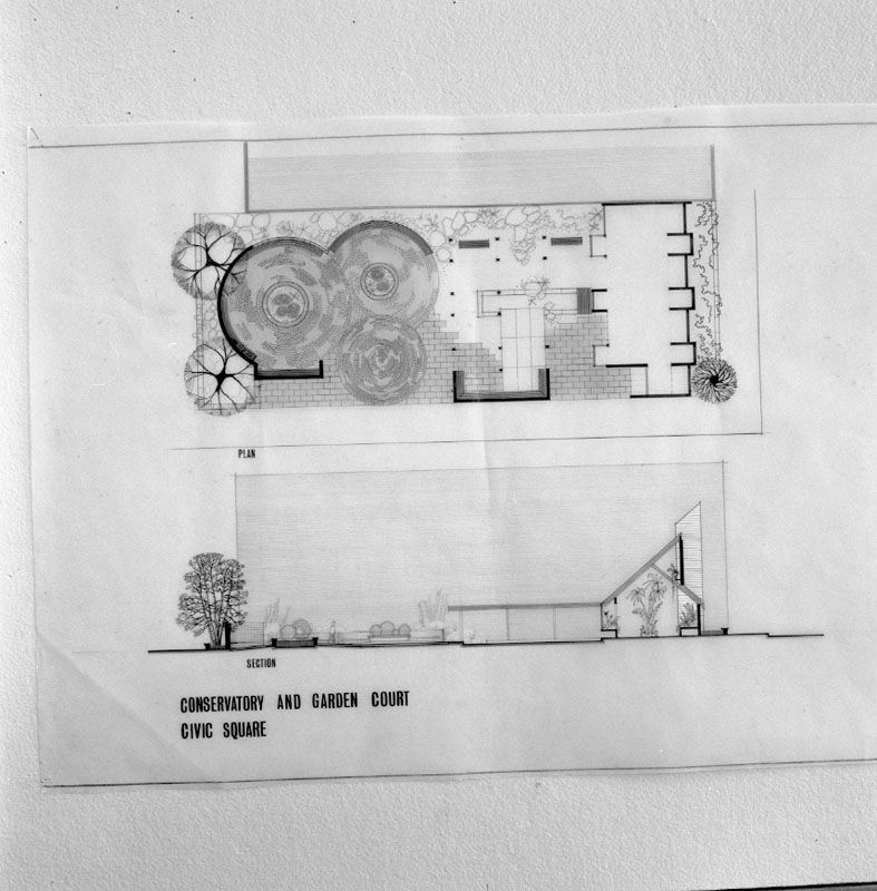 i. Copies of plans - Conservatory and Garden Court, Civic Square