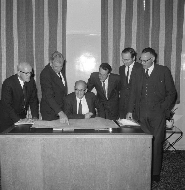 e. Mr AH Thomas and senior officers, Milk Dept