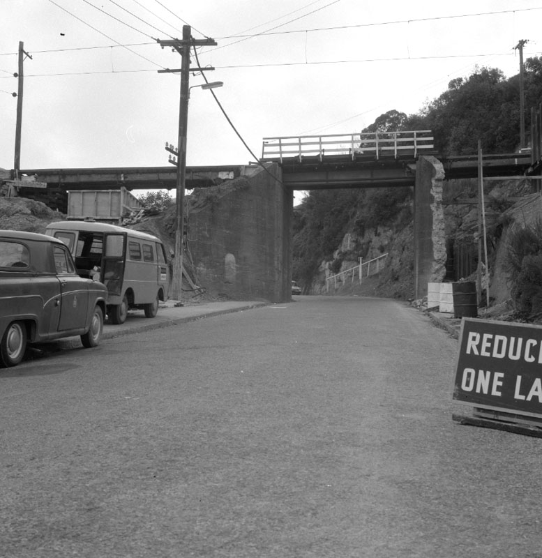 b. New bridge, Awarua Street Railway Station