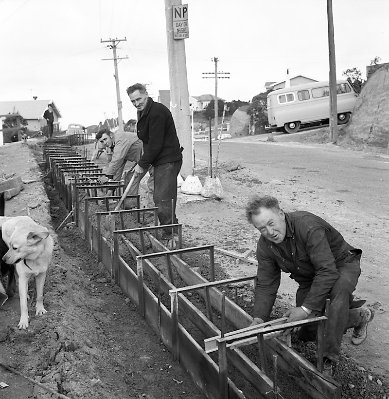 Roadworks, Ridgeway Extension, Mornington