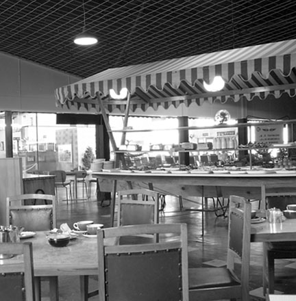 b. Interior of Airport Terminal