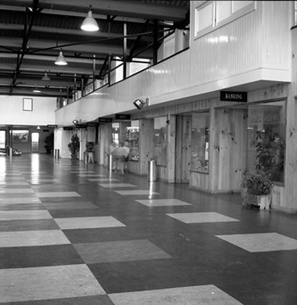 e. Interior of Airport Terminal