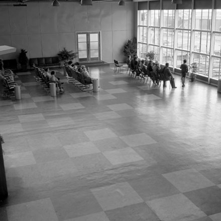 g. Interior of Airport Terminal