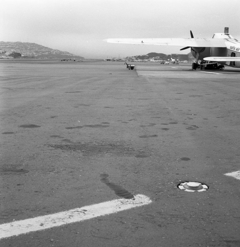 e. Airport, relighting and repaving runway