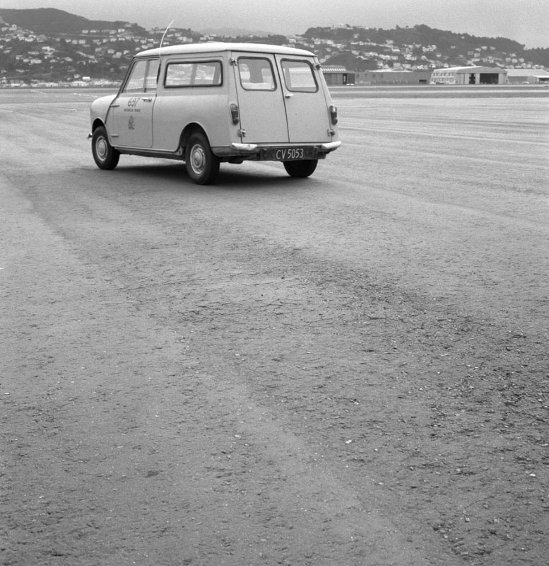 f. Airport, relighting and repaving runway