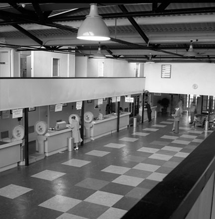 l. Interior of Airport Terminal