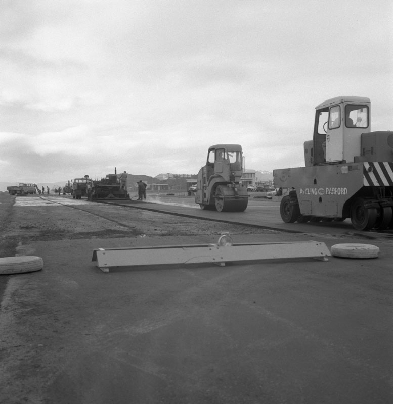 k. Airport, relighting and repaving runway
