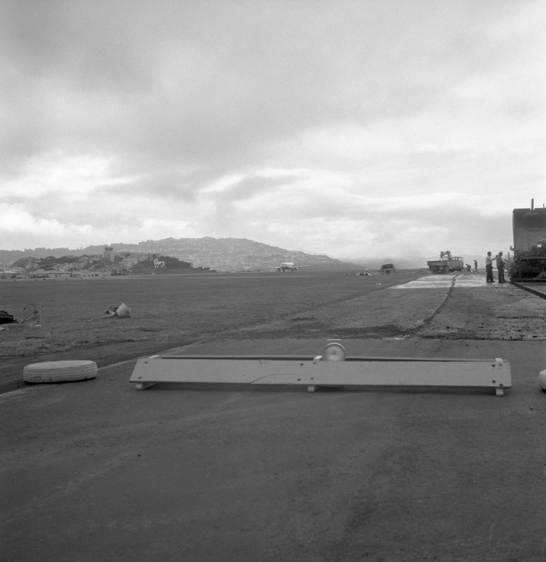 l. Airport, relighting and repaving runway