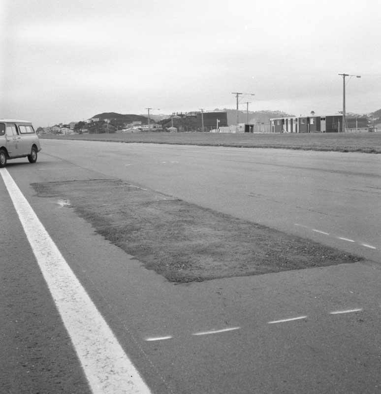 n. Airport, relighting and repaving runway