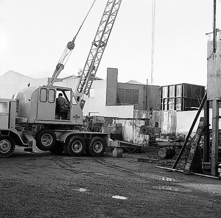 c. Crane in Corporation Yard
