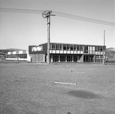 g. Exterior of airport buildings